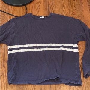 Long sleeve brandy T-shirt